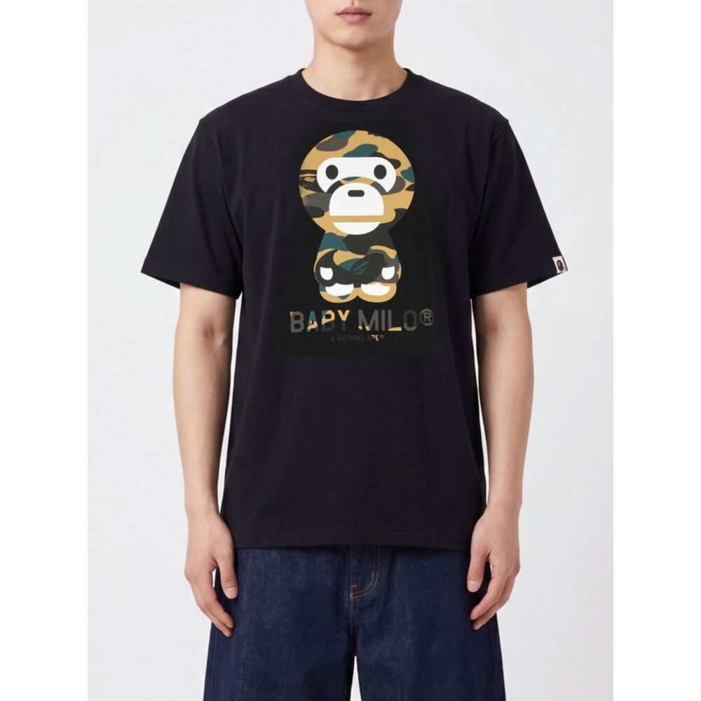 Bape T-Shirt Men Black